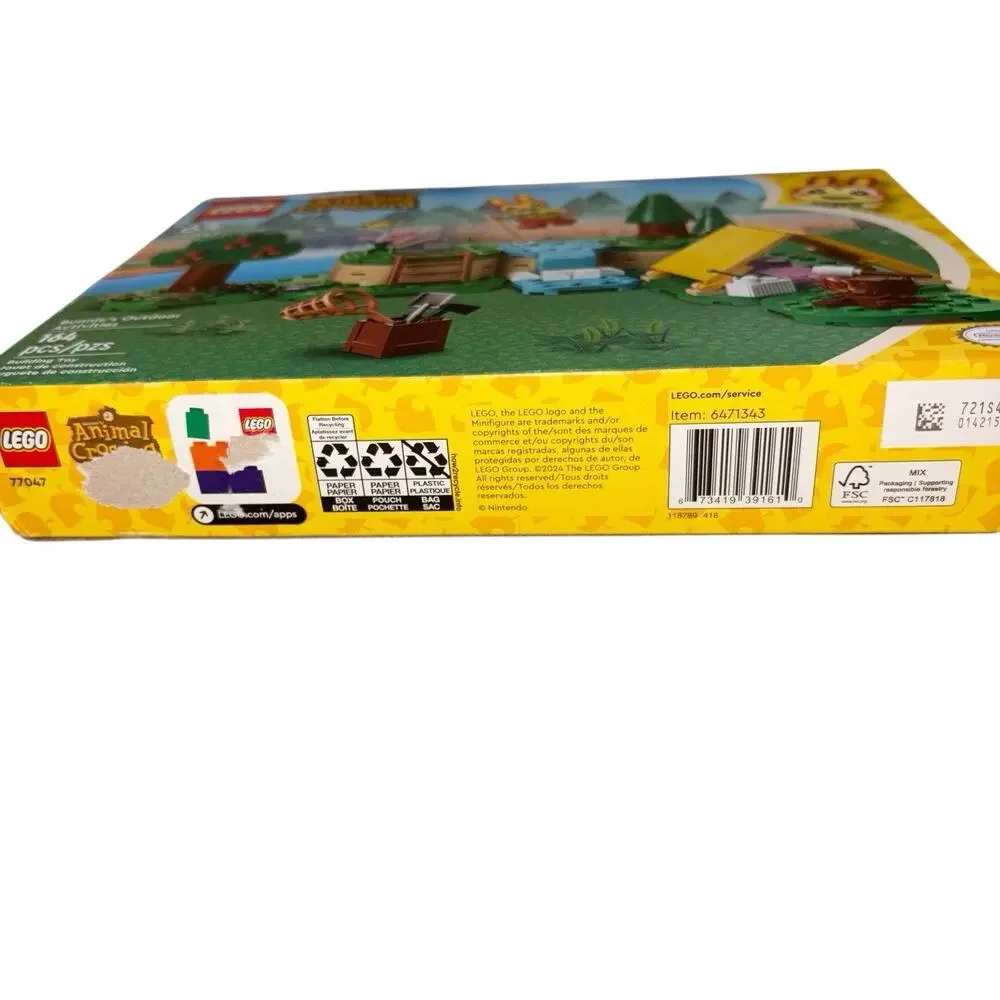 LEGO Animal Crossing Bunnie's Outdoor Activities 77047 NEW